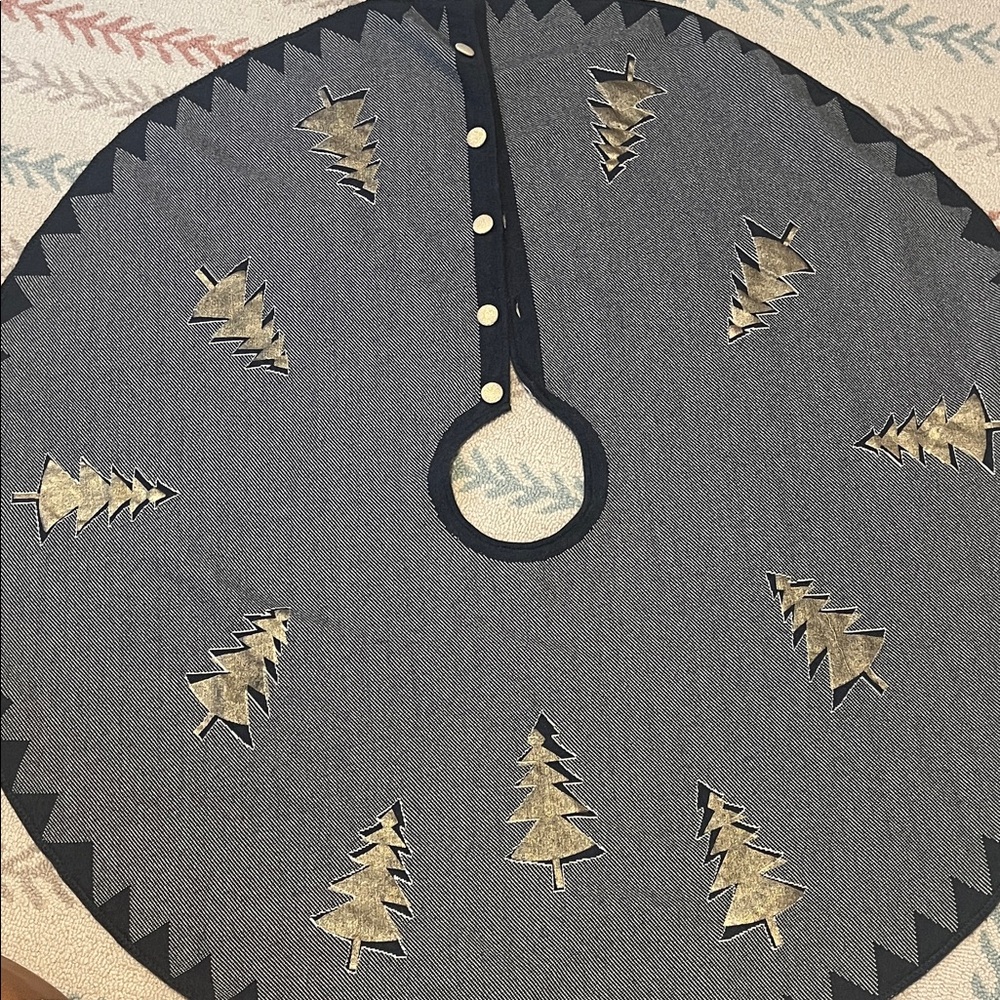 Tahari Christmas tree skirt